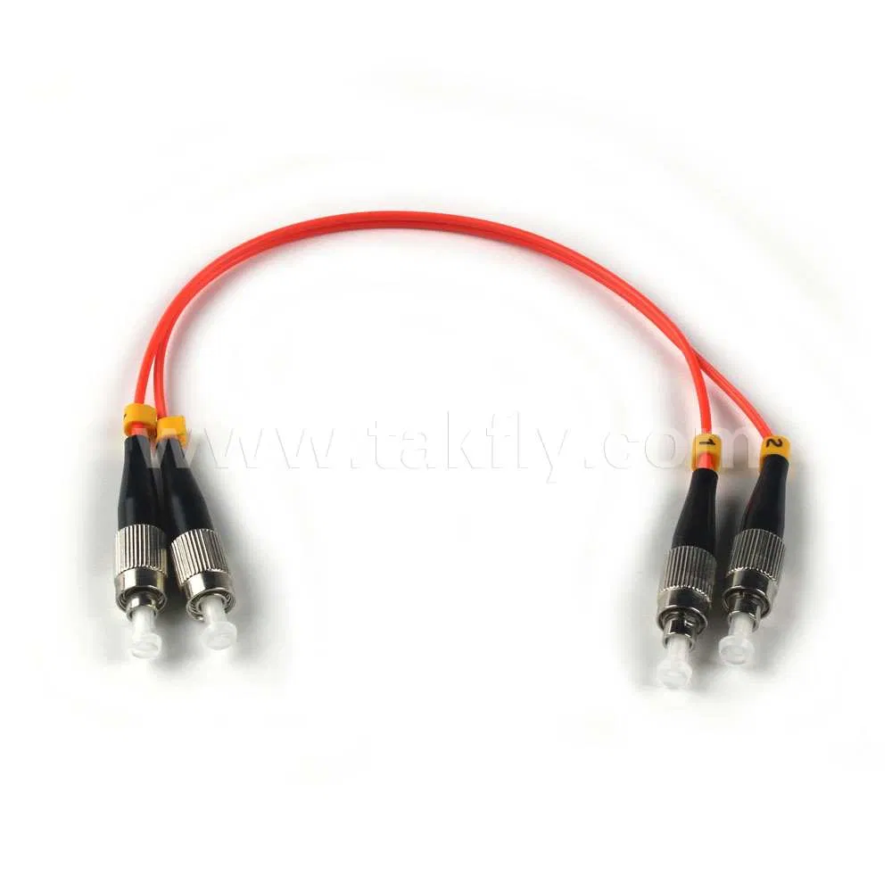 0.2dB Low Insertion Optic Fiber LC APC SM Dx Patch Cord