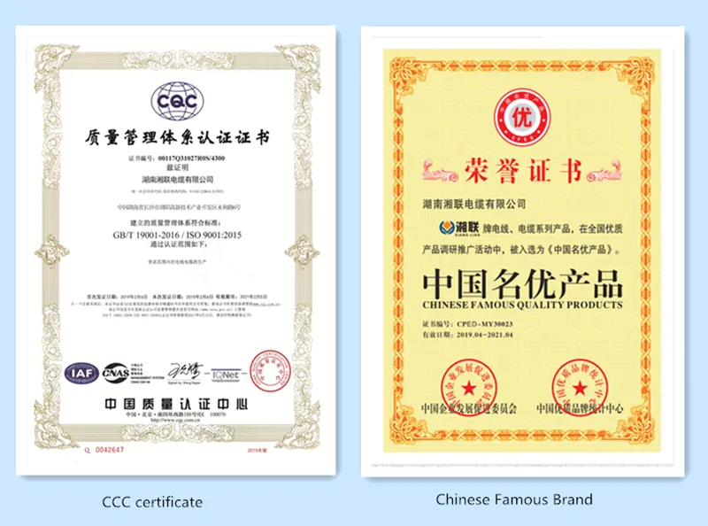 0.6.1.0 Kv Copper Conductor Electric Power Cable XLPE Insulated PVC Sheathed Underground Cable