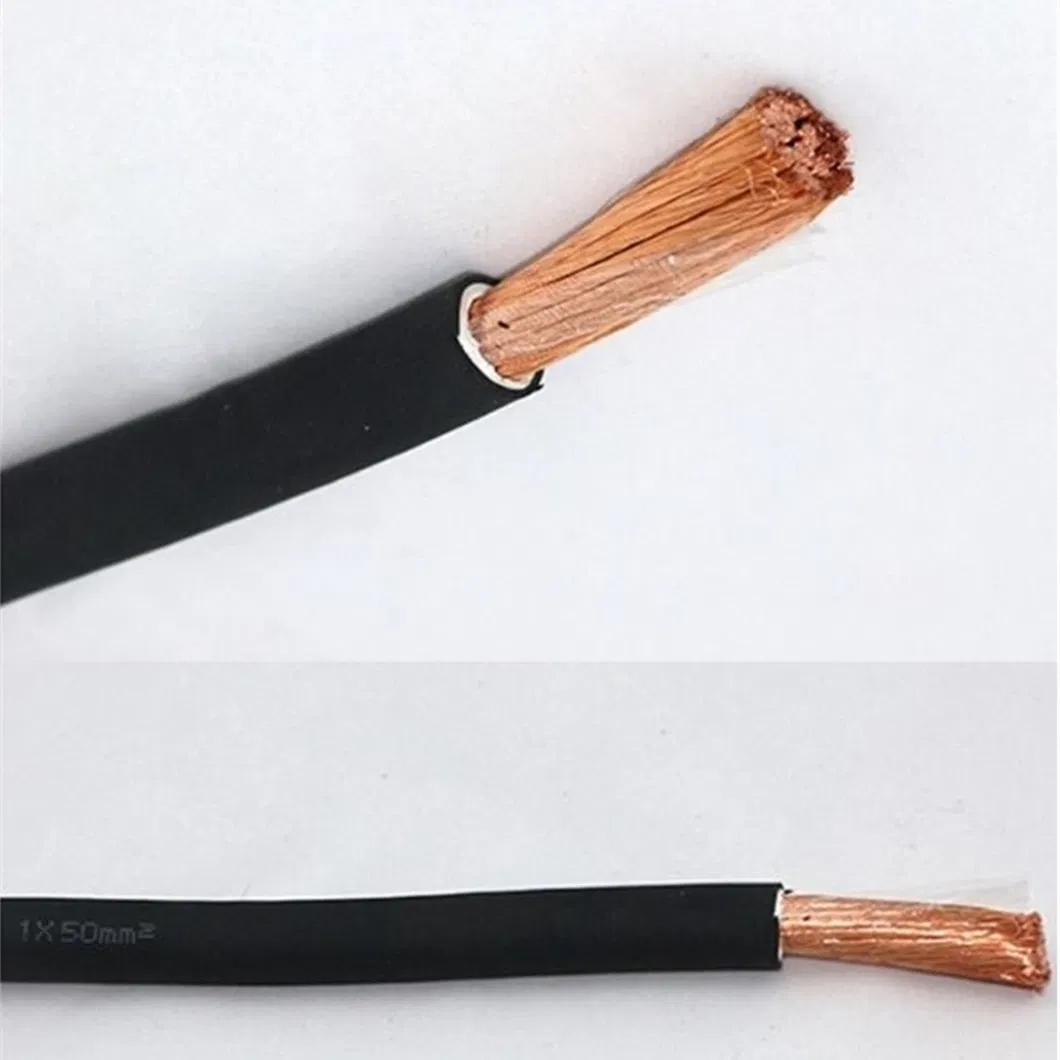 0361tq BS En 60332-1-2 1X240 Sqmm Black Epr Insulated Hofr (Heat and Oil Resistant and Flame Retardant) Sheath Welding Cable Aluminium Cable Control Wire Cable