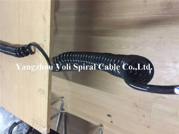 1*14AWG+8*16aawg TPE Jacket Spiral Cable for Light Tower