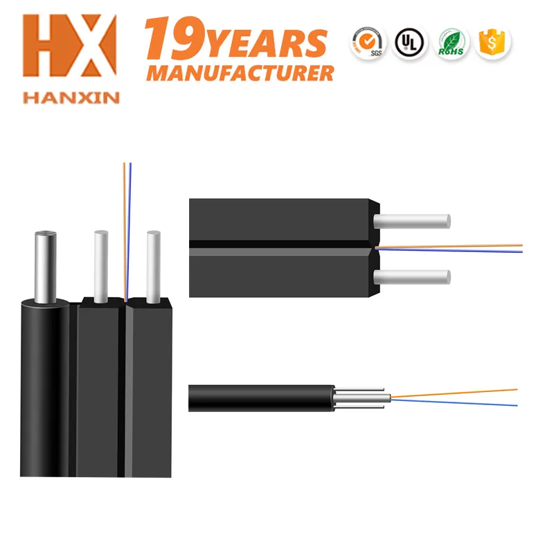 1/2FO drop cable ANATEL CERTIFICATE ftth cable g657a fiber optic cable