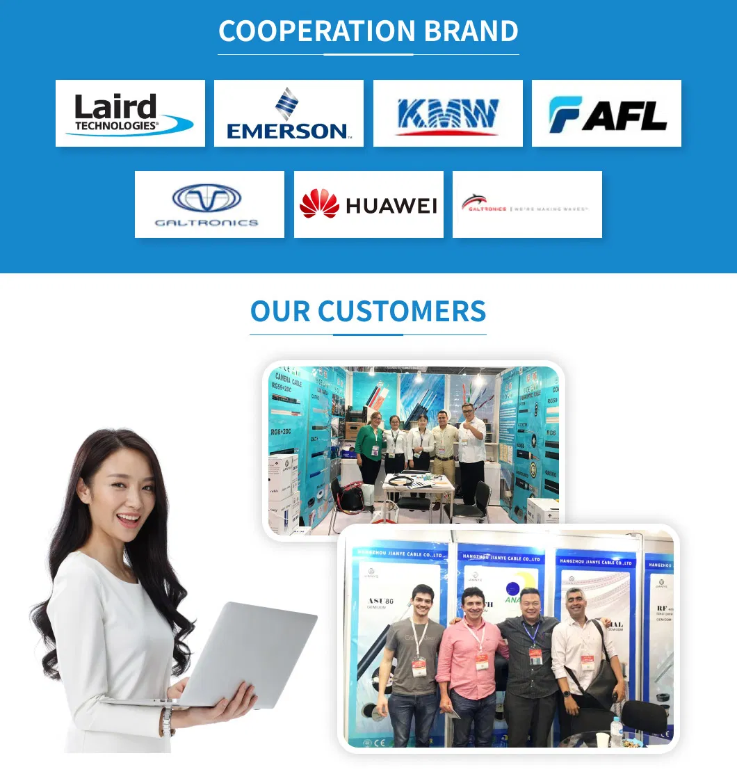 1000-Feet Bulk Coax Cable Black CCTV 60% 70% 90% TV Antenna RG6 Coaxial Cable