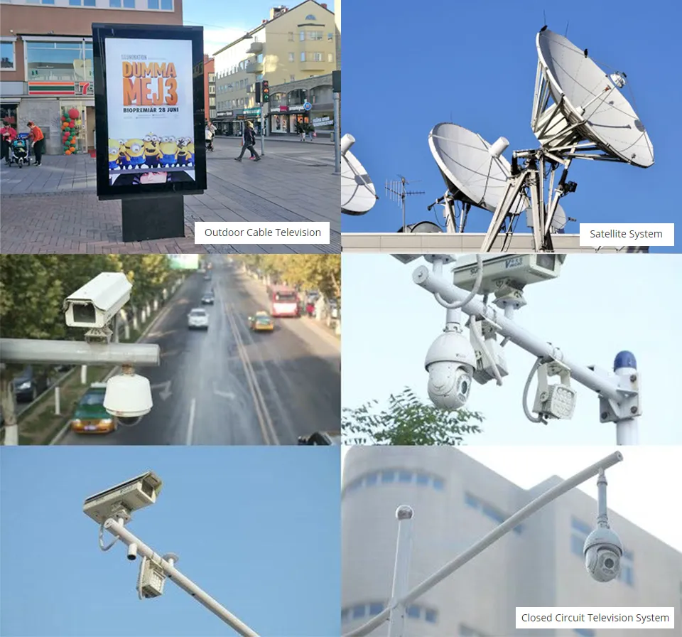 1000-Feet Bulk Coax Cable Black CCTV 60% 70% 90% TV Antenna RG6 Coaxial Cable