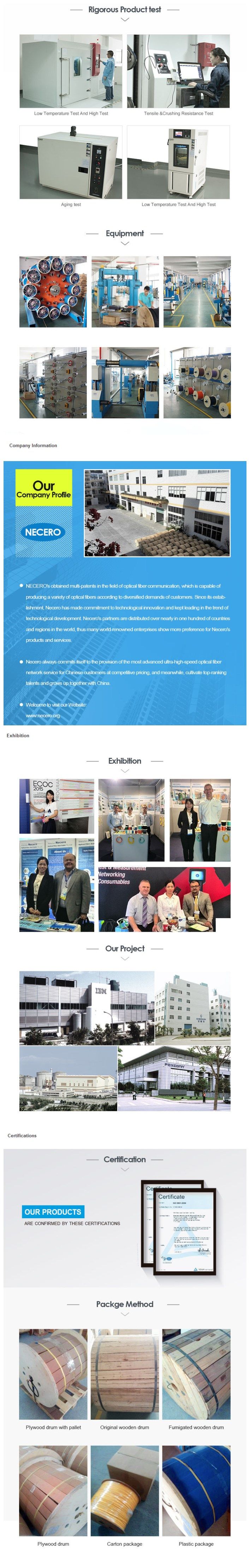 10m Sc Upc to Sc Upc Simplex Single Mode FTTH Fiber Optic Jumper / Patch Cord Cable