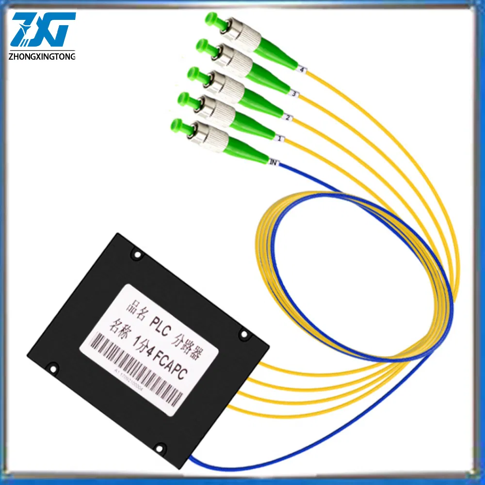 1xn 2xn PLC Splitter Fiber Optic Fbt Copuler Splitter PLC Splitter with Factory Price