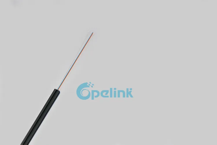2 Core G657A1 LSZH Figure 8 FTTH Drop Wire Cable FRP Strength Anatel Certified