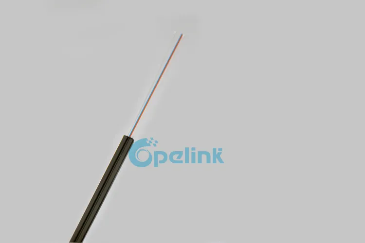 2 Core G657A1 LSZH Figure 8 FTTH Drop Wire Cable FRP Strength Anatel Certified