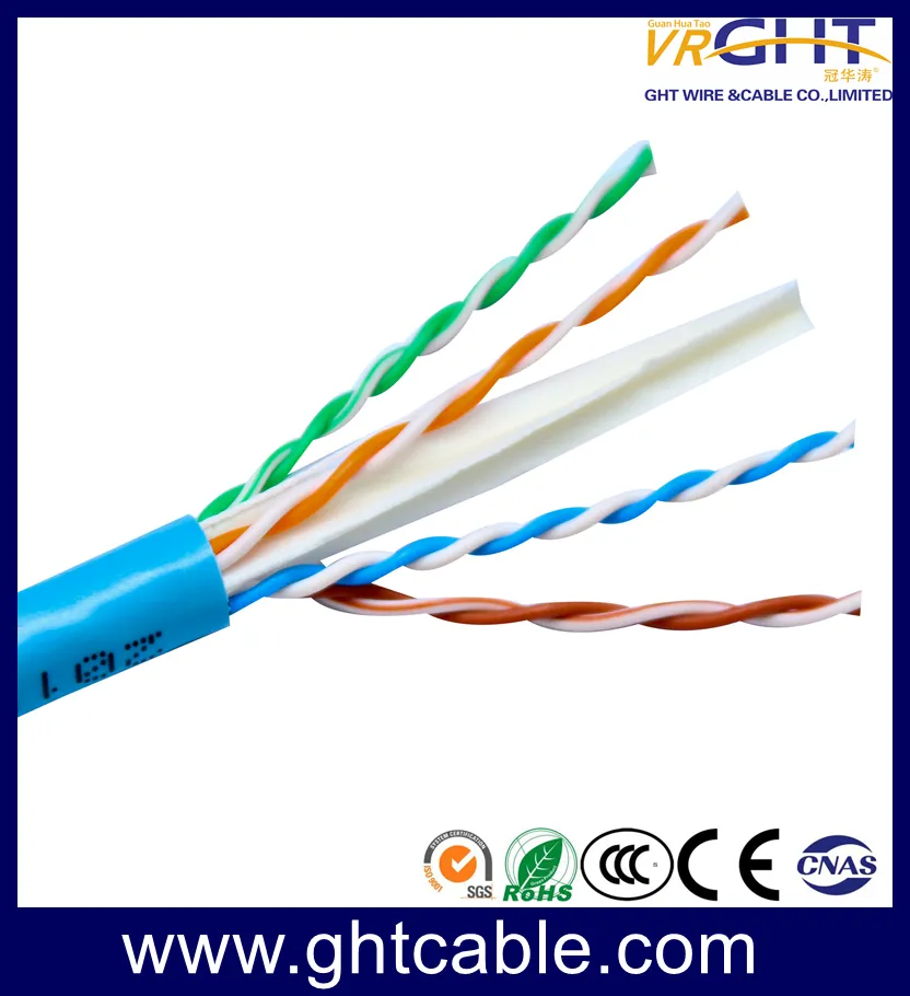 23AWG Bc CCA Indoor FTP Cat6e Network Cable