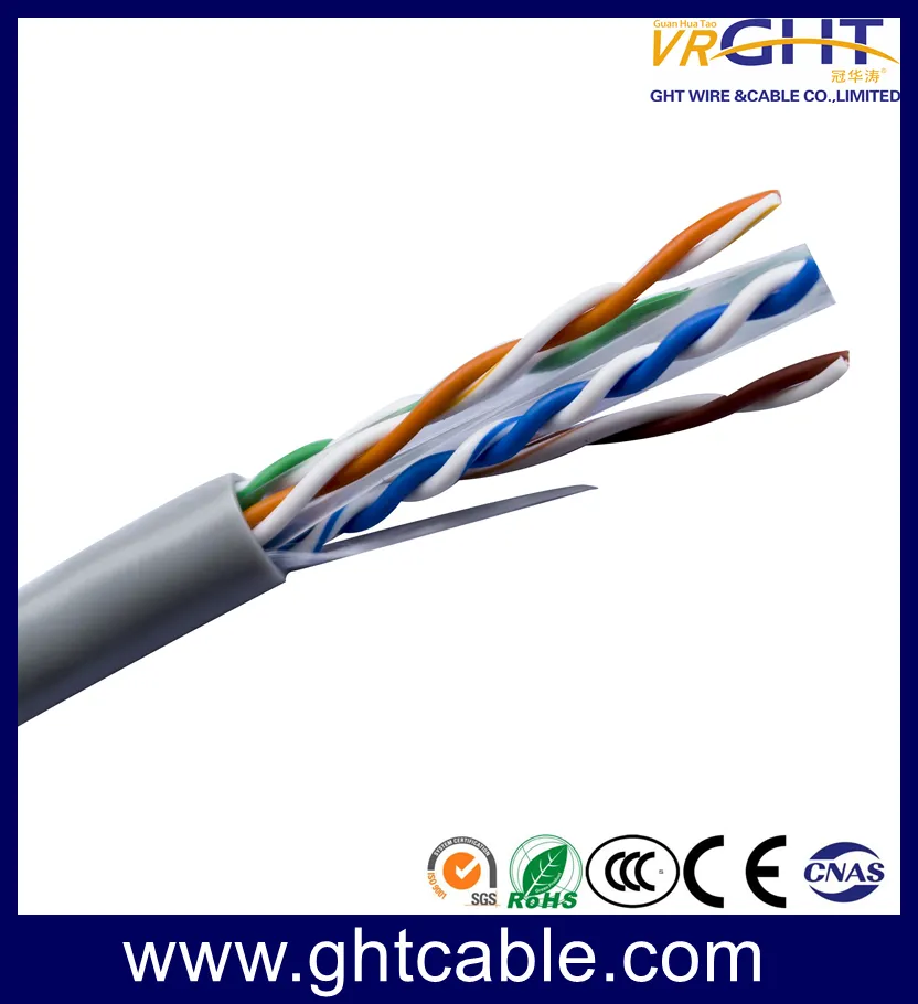 23AWG Bc CCA Indoor FTP Cat6e Network Cable
