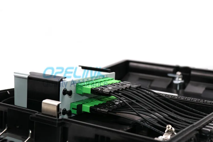 293*219*84mm OEM RoHS Outdoor Waterproof Fiber Optic Terminal Box with High Quality