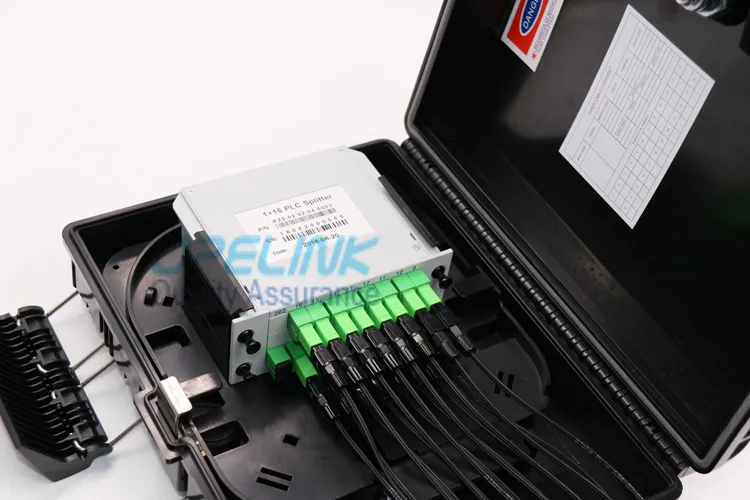 293*219*84mm OEM RoHS Outdoor Waterproof Fiber Optic Terminal Box with High Quality