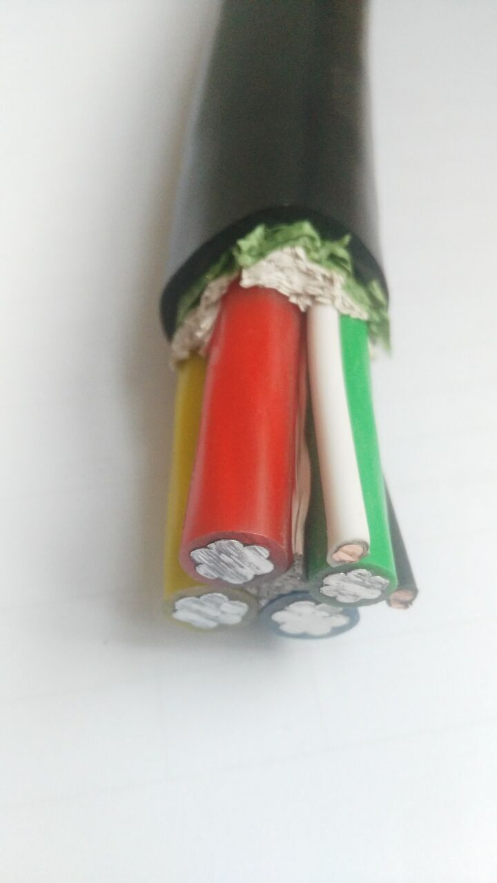 3*4+1*6+2* 12AWG Power Cable Al/XLPE/PVC Power Cable for Mexico