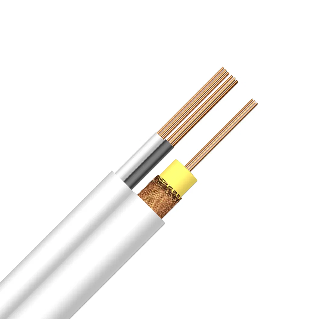 305m/1000FT Solid Bare Copper RG6 Coax Cable RG6+2DC CATV CCTV Coaxial Cable