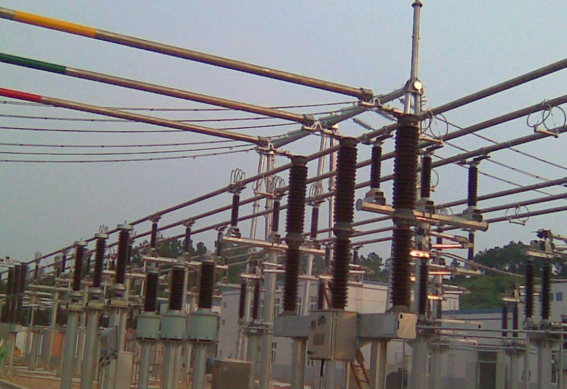 33kv- 245kv Substation Tube Busbar with Clamping N Connector N Insulator