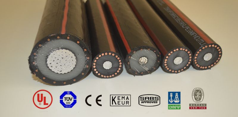 33kv XLPE Power Cable Single Core Mv Cable