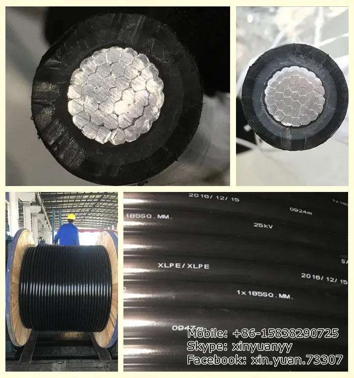 35kv Single Core Aluminum Conductor Spaced Aerial Cable - Sac Cable