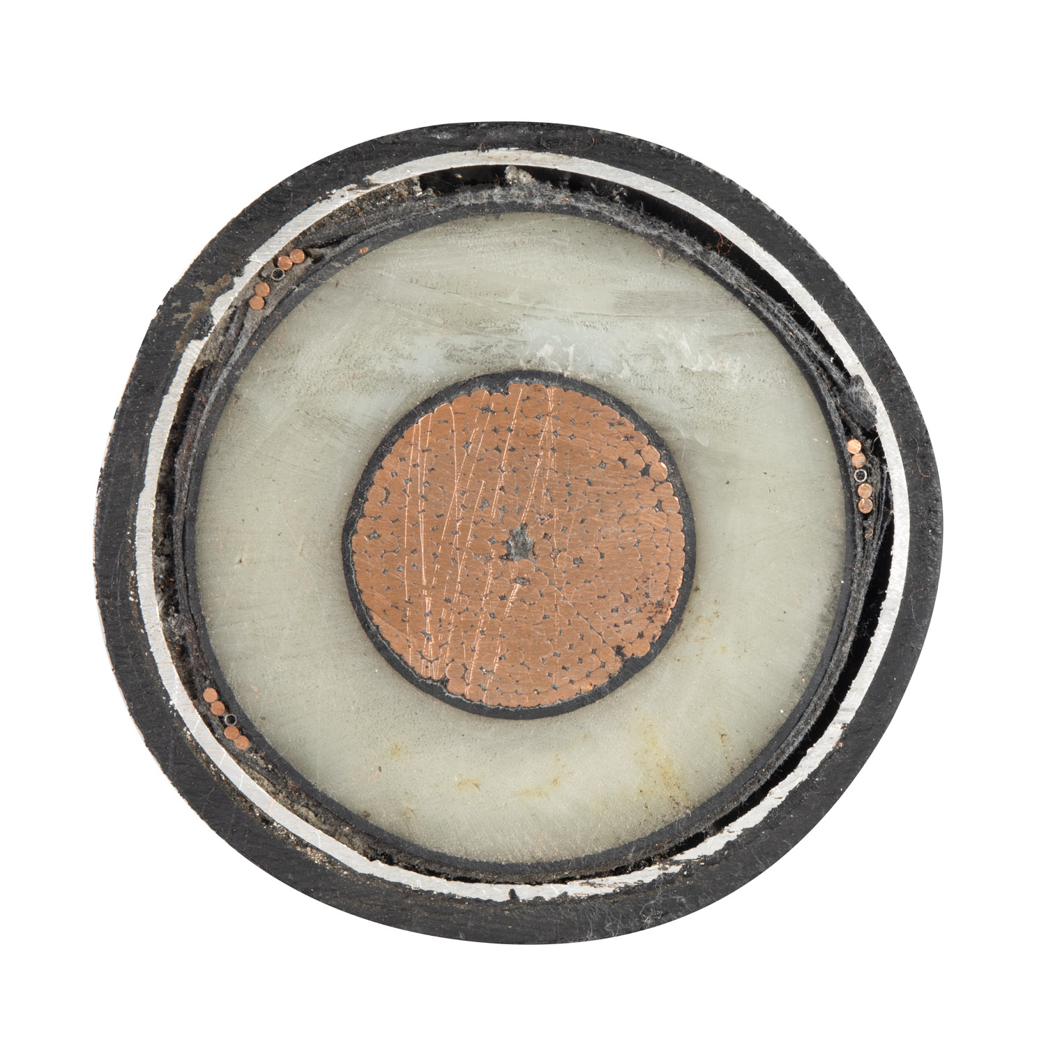 38/ 66kv 1000mm2 Cu/XLPE/CAS/HDPE (PVC) Single-Core Copper/Aluminum XLPE High Voltage Cable with Aluminium Corrugated Sheath