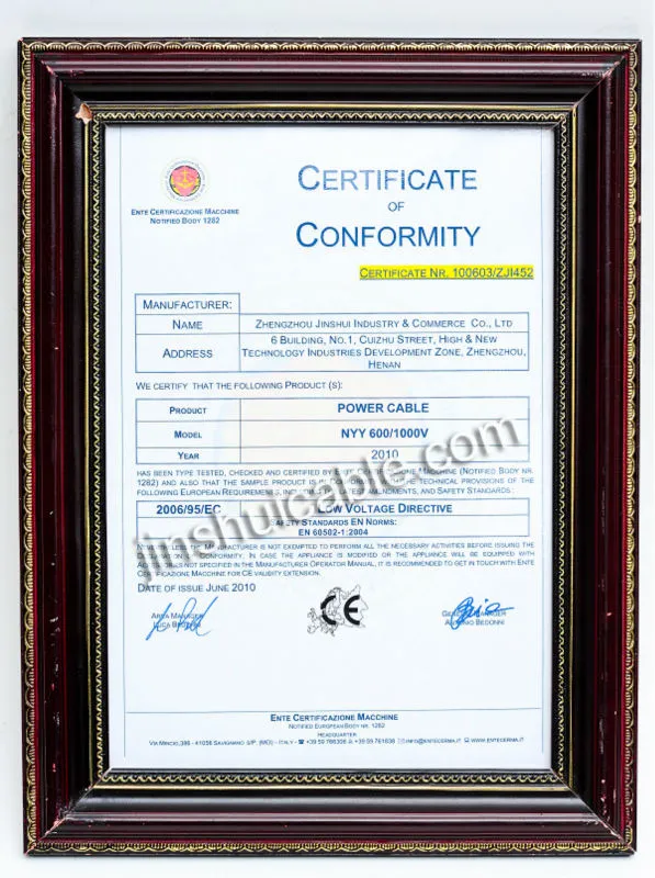 3X50mm IEC Standard PVC Insulated Electric Power Cable