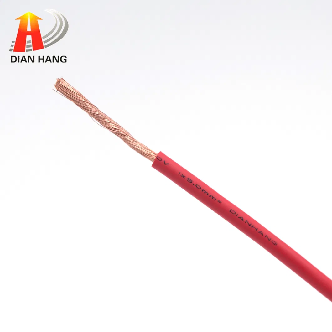 4.0mm2 Hot Sale EV Cable Charging Pile Cable New Energy Cable for Electric Vehicle PVC Copper Thinned Customized Control Table