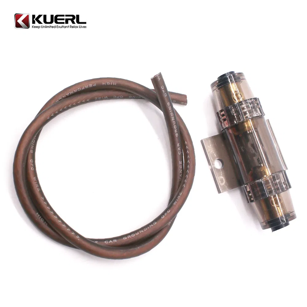 4ga Car Audio Subwoofer Amplifier AMP Wiring Fuse Holder Automotive Wire Cable Kit
