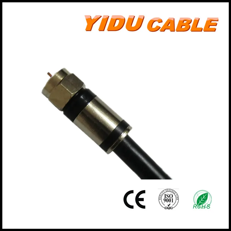 5m 10m 20m 50m 100m Satellite CATV Coaxial Cable 2.5c2V RG6 Coaxial Cable with Connector