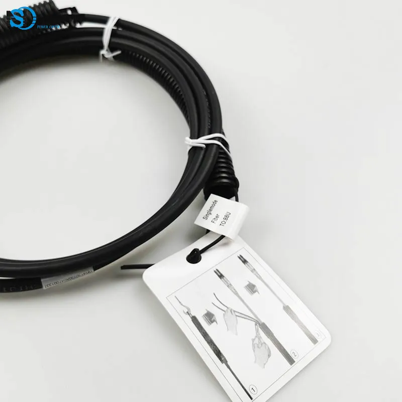 7.0mm Dlc-Dlc Armoured Patchcord Huwei Type IP67 Waterproof Connector for Ftta