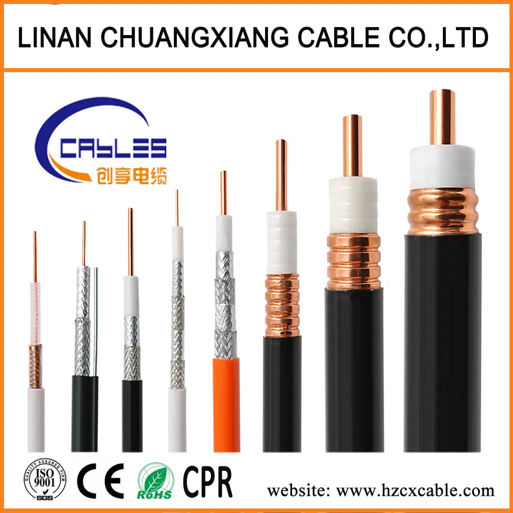 75ohm Cable RG6 with Messenger