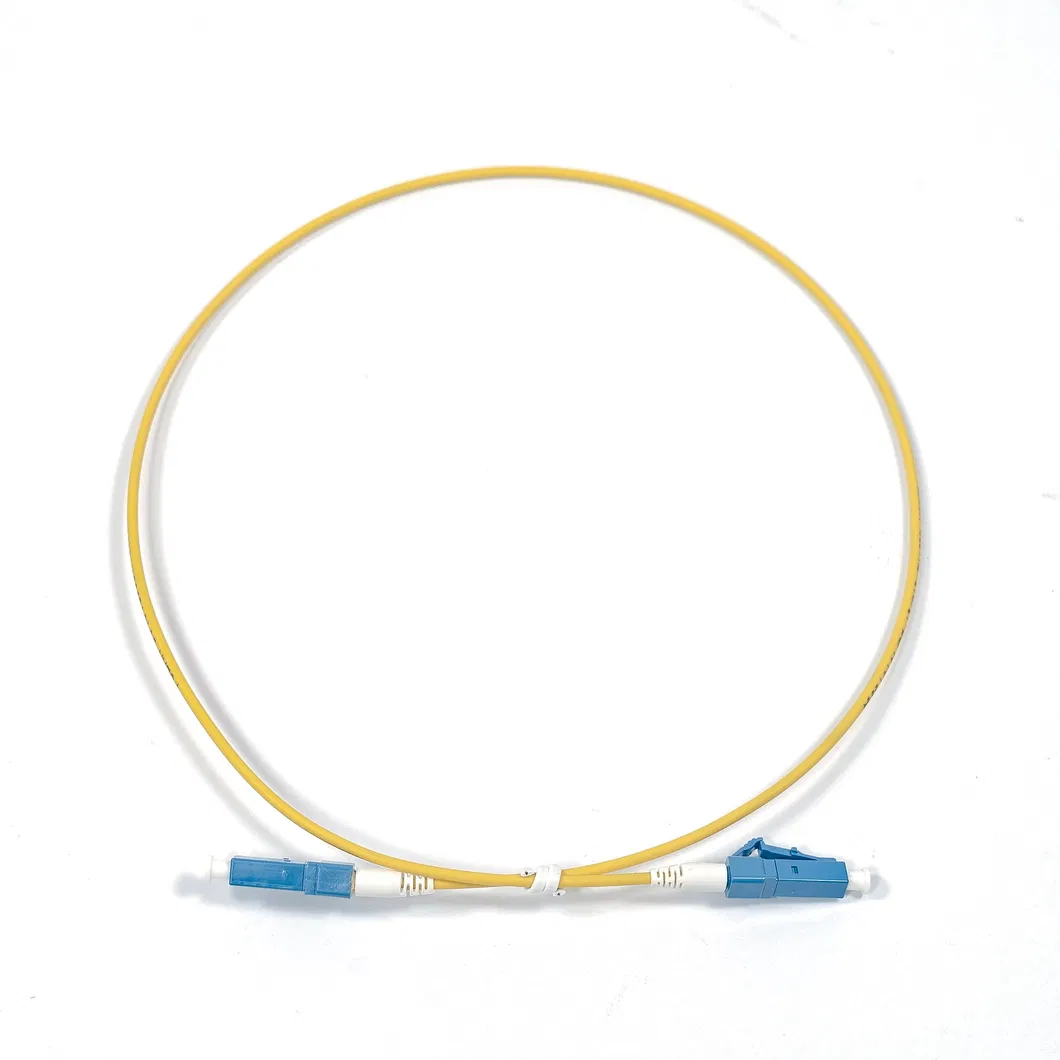 Abalone Simplex G657A2 Sc / APC to Sc/APC Single Mode Cable Fiber Optic Patch Cord Factory OEM