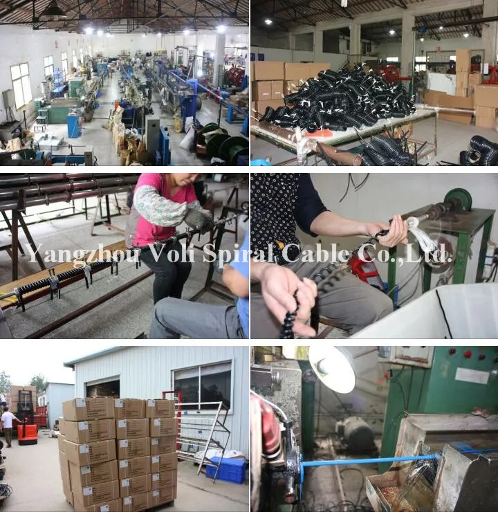 Abrasion Resistant Tpee Spring Cable Wire