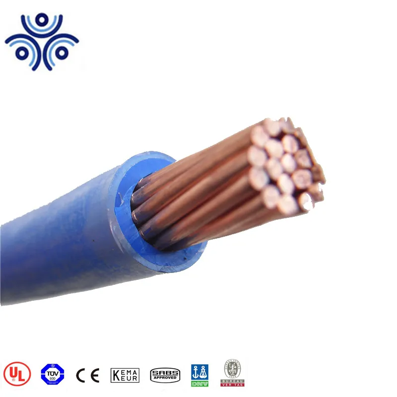 Hebei Huatong Thhn Wire UL Wire 12AWG 10AWG 14AWG Copper Electric Wire Building Flexible Cable