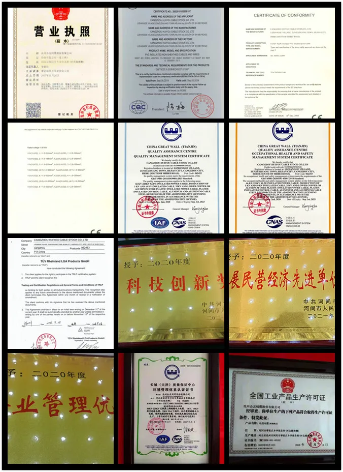 AS/NZS Copper Core, Polyvinyl Chloride, Insulated LV Electric Wire