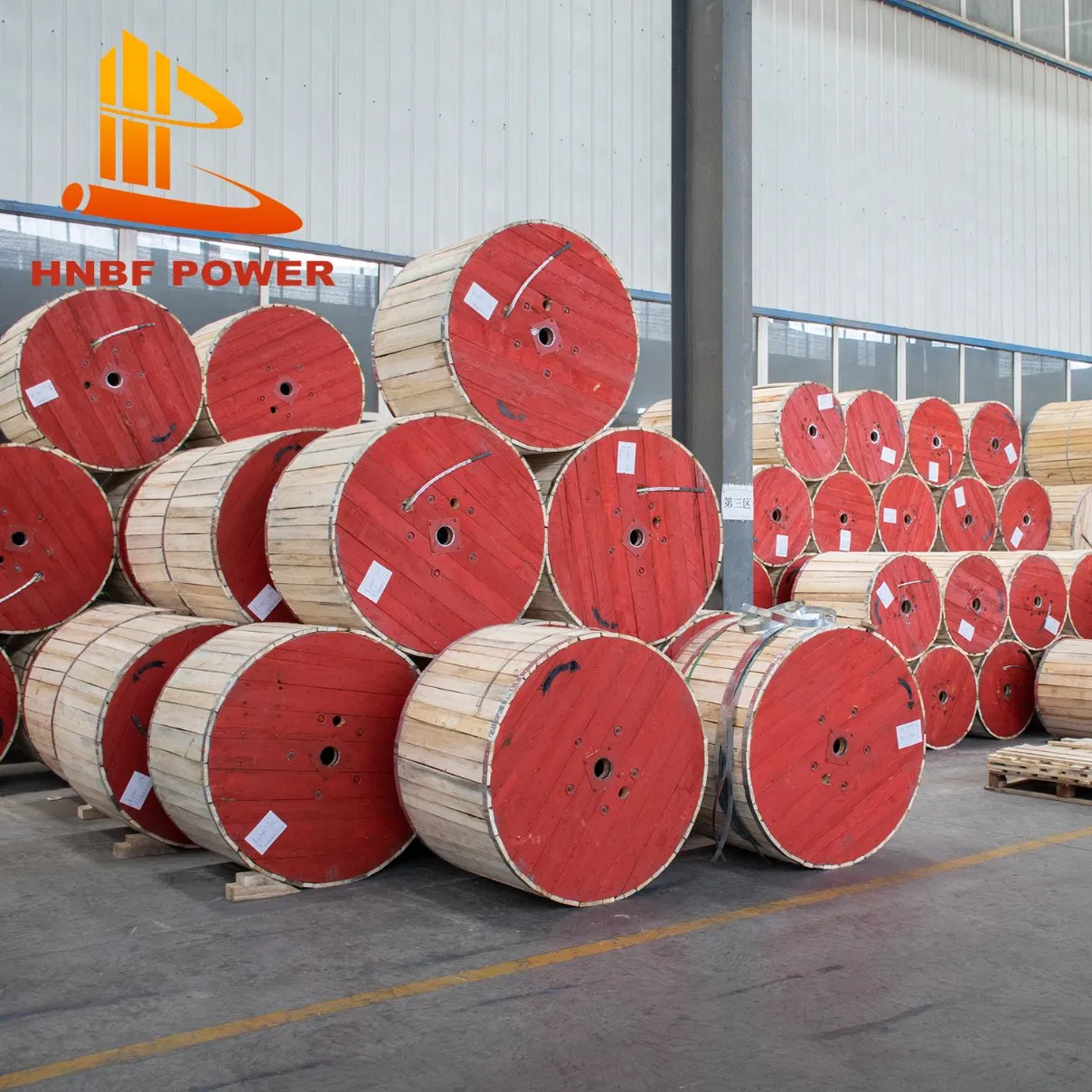 ASTM B232 Greased Aluminum Conductor Steel Reinforced Bare Conductor 605 Mcm ACSR Peacock Squab Wood Duck Teal Conductor