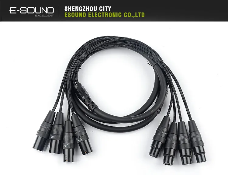 Audio Cable Microphone Cable XLR Cannon Connector Female to Male