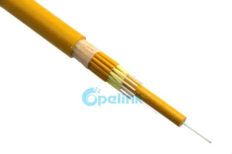 Breakout Optical Fiber Cable 2 4 8 10 24 48 Cores Singlemode Indoor Cabling Fiber Optic Cable, Gjbfjv Multi-Fiber Optical Cable