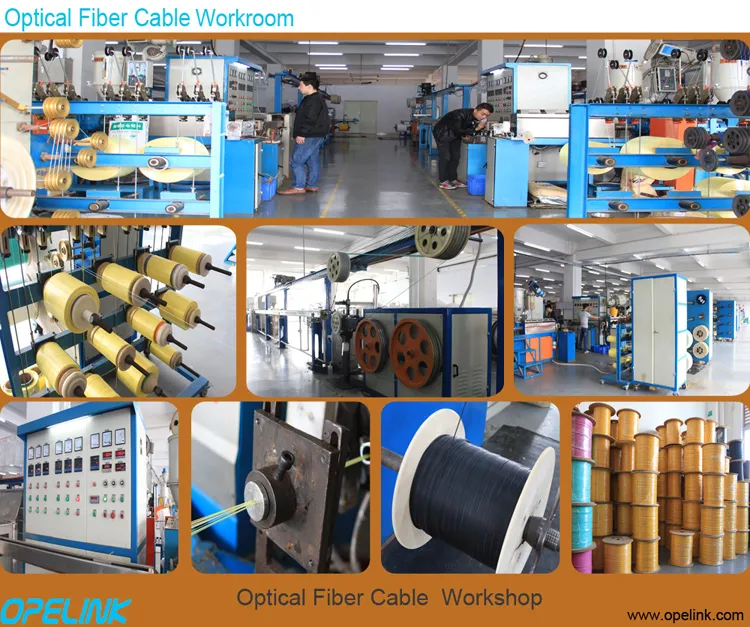 Breakout Optical Fiber Cable, Singlemode Indoor Cabling Fiber Optic Cable, Gjbfjv Multi-Fiber Optical Cable