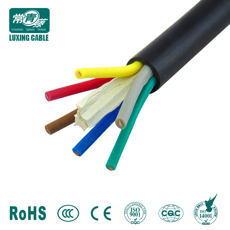 BS 6004 Flat PVC Insulated, PVC Sheathed Cable with Circuit Protective Conductor, 300/500 V, Single Core, Flat Twin and 3 Core, in Accordance with BS 6004