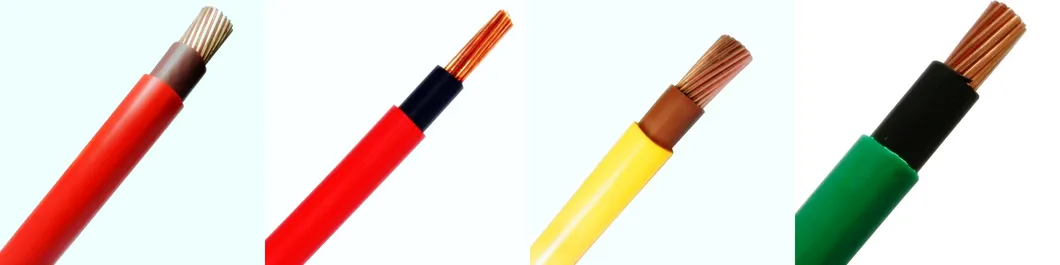 BS6004 BS En/IEC 60332-1-2 Fixed Installation Domestic and Light Industrial Double PVC Insulated Building Wiring Cable