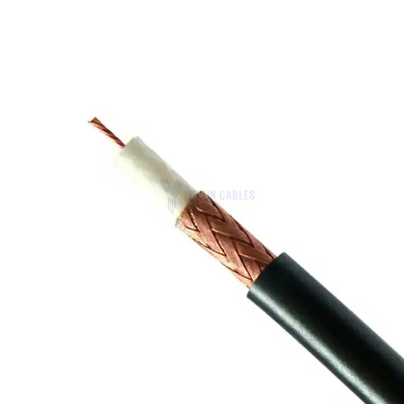 Camera Video Cable Green 50 Ohm Rg58 C/U Coaxial Cable