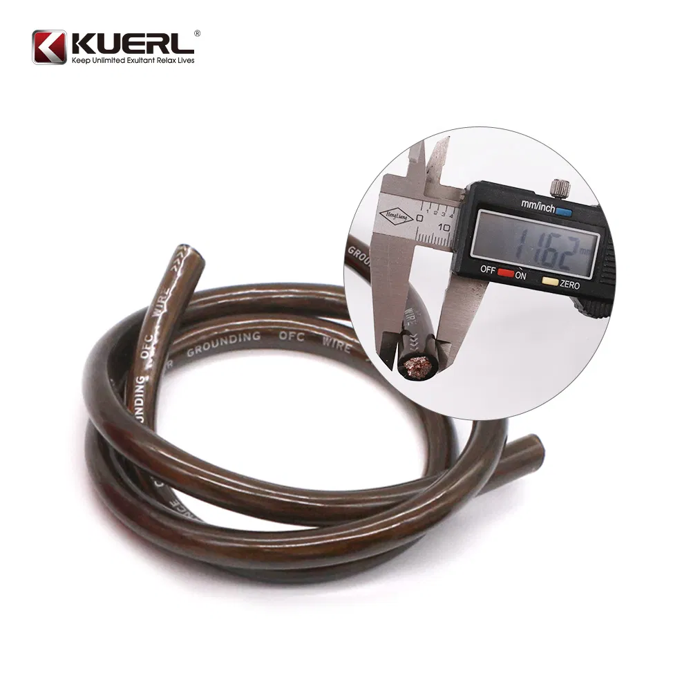 Car Audio Modified Power Amplifier Set Line 2ga Copper Clad Aluminum Power Amplifier Set Line Subwoofer Modified Audio Wire