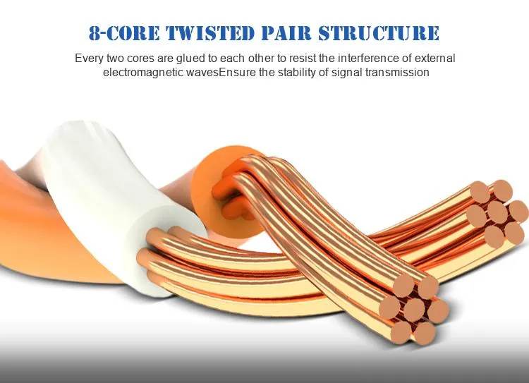 CAT6 UTP LAN Cable Easy Pull Box 305m Test 4pair 24 AWG Cobre Cable De Red CAT6 UTP CCTV Security Camera Cable 1000FT LAN Cable Network Cable