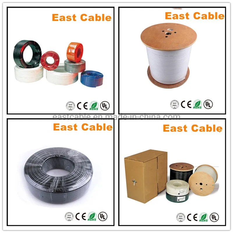 CATV CCTV Rg59/RG6/Rg11/Rg213 (CE, RoHS, CPR) Coaxial Cable