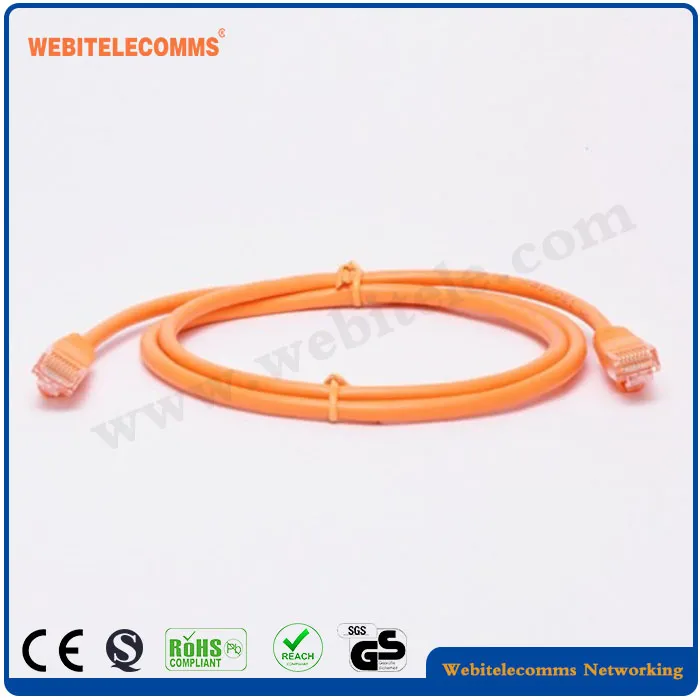 CCA Conductor, Colorful UTP Cat5e Network Patch Cable
