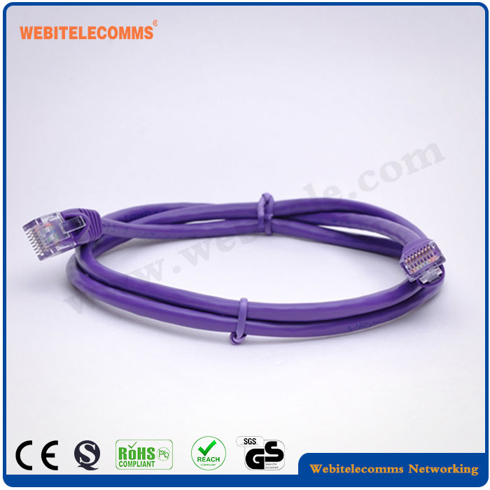 CCA Conductor, Colorful UTP Cat5e Network Patch Cable
