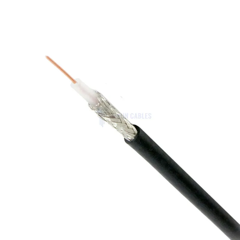 CCS 18% CCTV Cable Rg58 Coaxial Cable with UL/ETL/CPR/CE/RoHS/Reach Approved