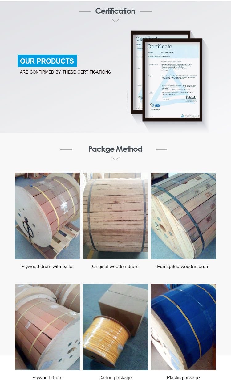 Central Tube Type Coaxial Data GYXTW Fibre Optical Power Cable