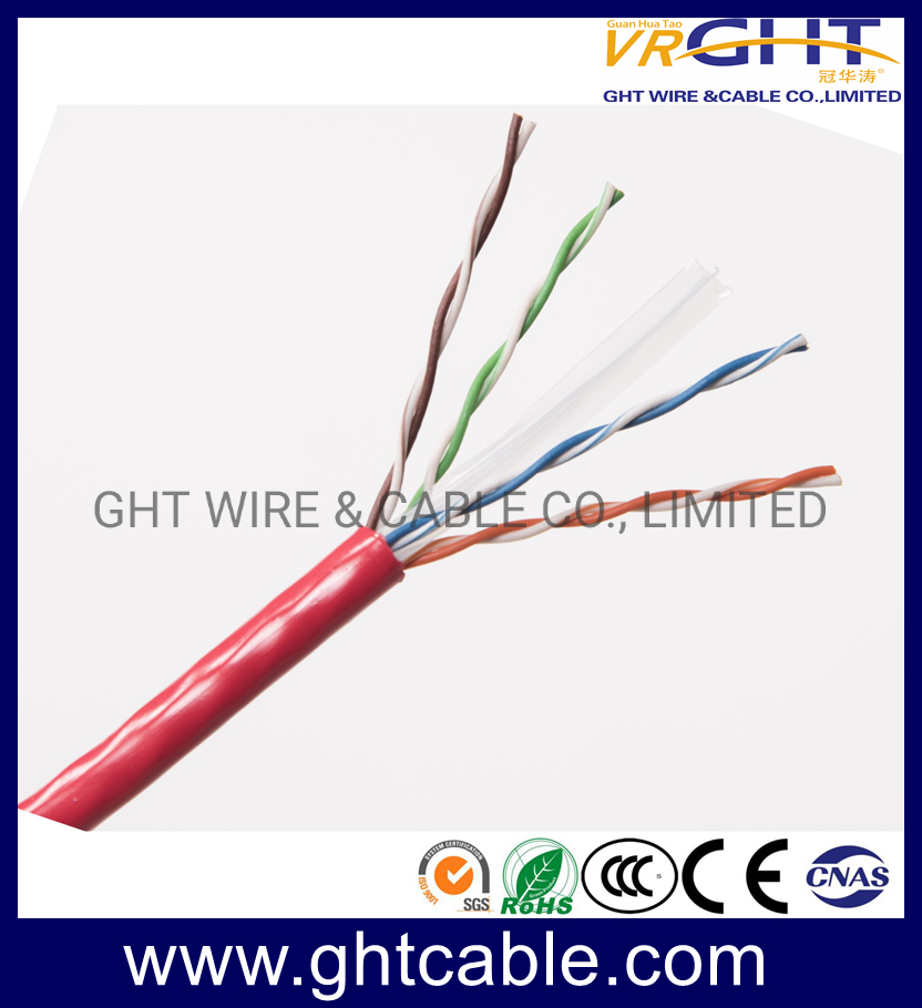 China Hot Sale 26AWG Bc Indoor UTP Cat5e LAN Cable