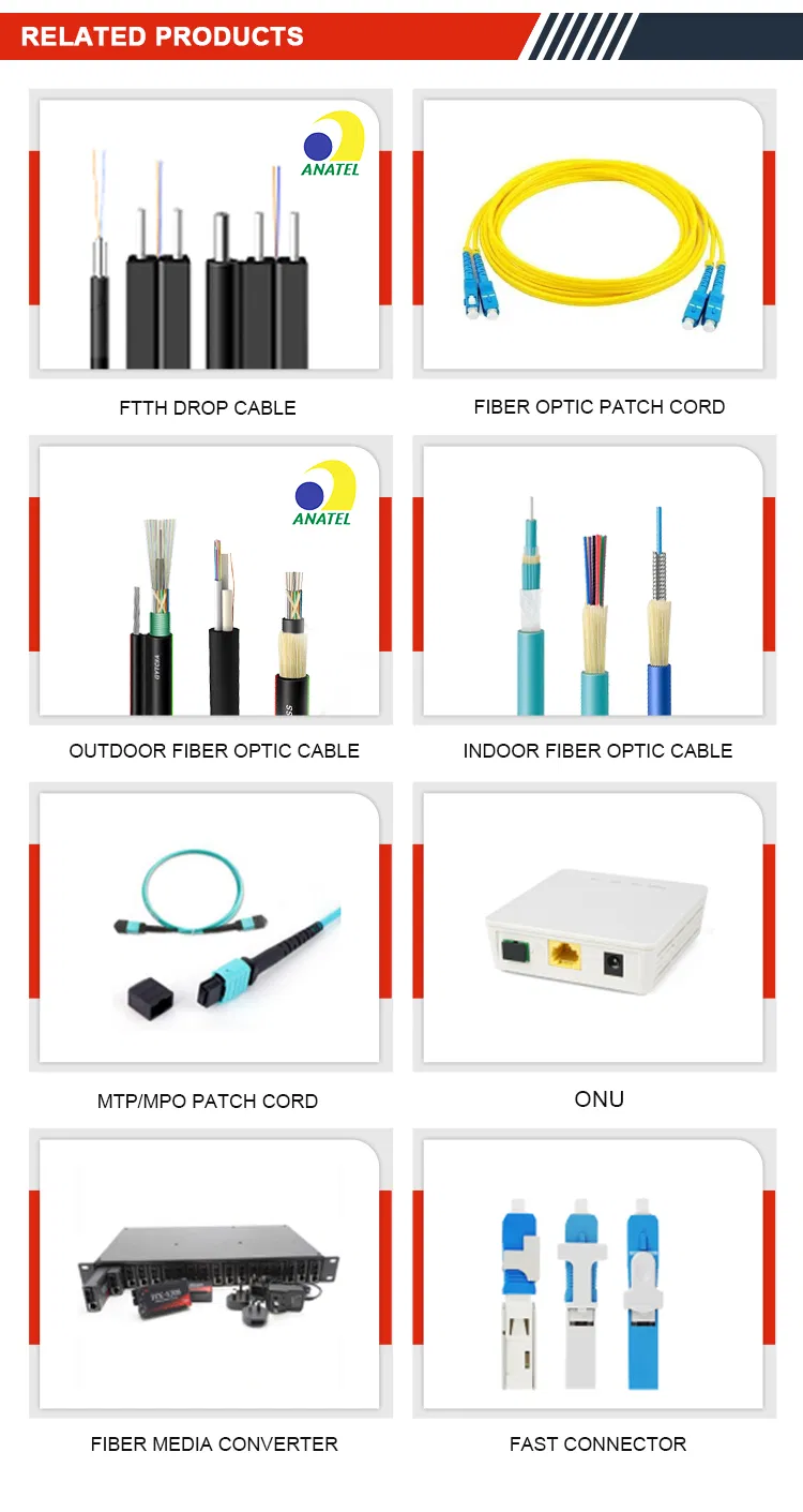 China manufacture 2 core G.657A1 G.657A2 FTTH drop indoor fiber optic cable