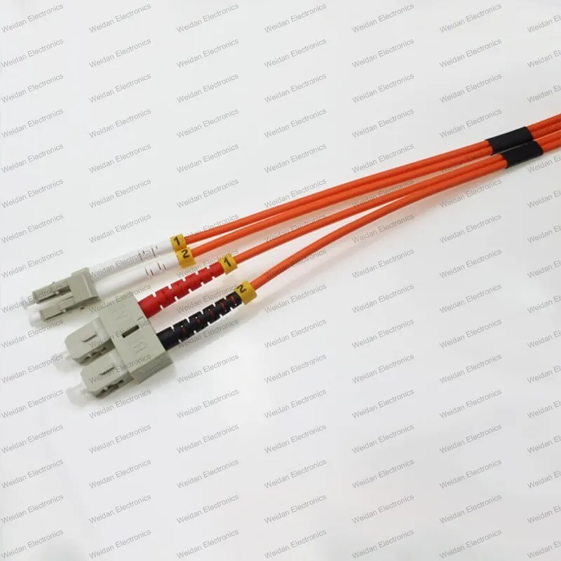 Commscope Sc-Sc Sm Dx 2.0mm LSZH PVC 5m Fiber Optic Patch Cord