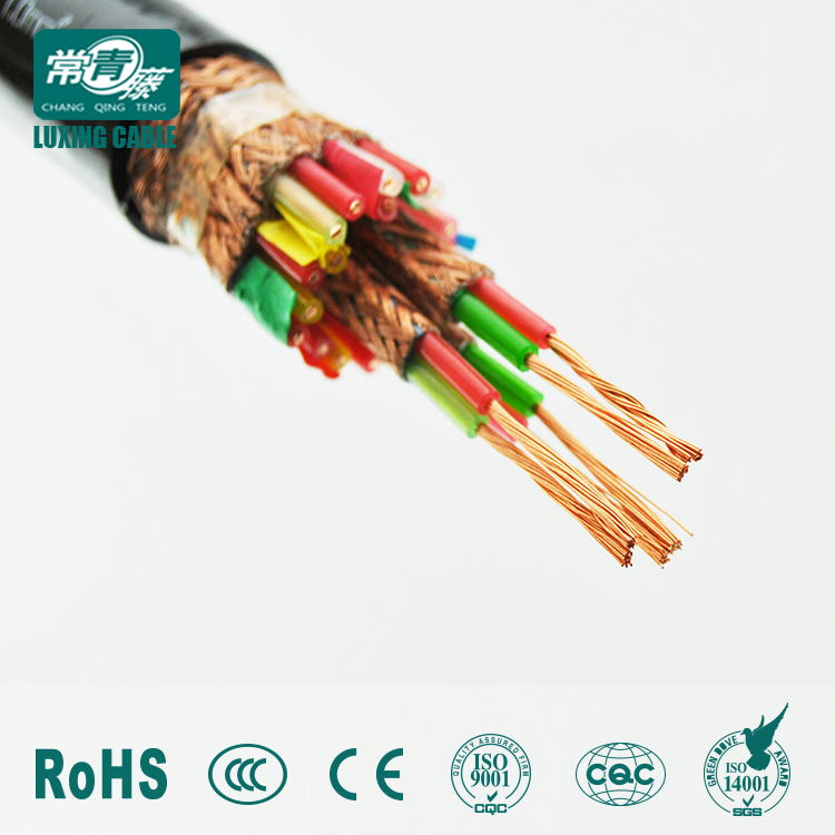 Copper Conductor PVC Insulated PVC Sheathed Electrical Cable