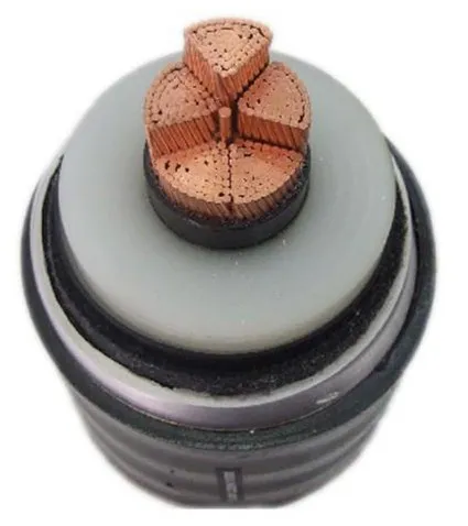 Cu/XLPE/CAS/PVC 38/66kv Single Core 185sqmm XLPE Insulated Underground Power Cable